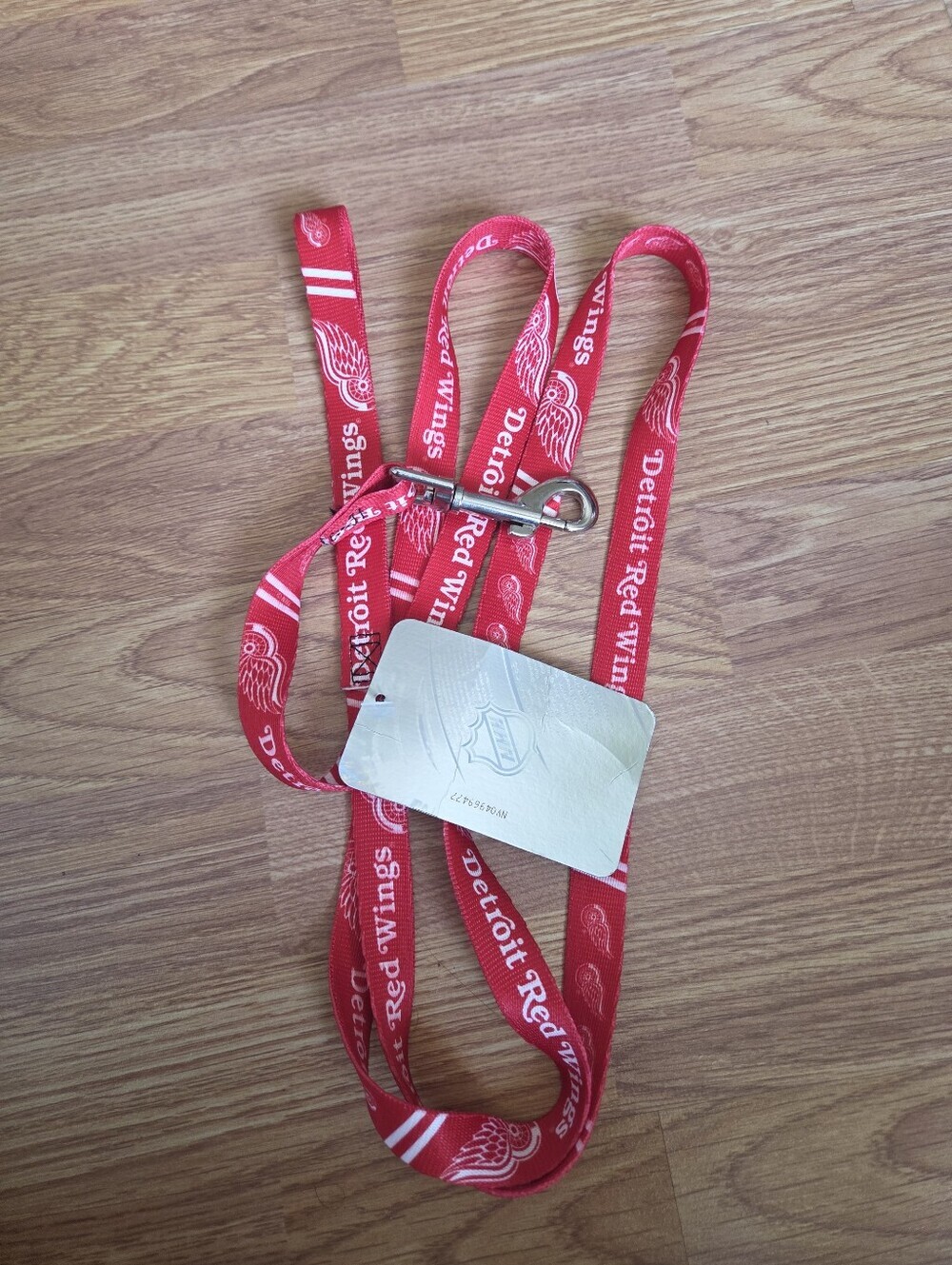 Detroit Red Wings Dog Leash NWT Team Logo NHL Pet Hockey Heavy Duty Durable